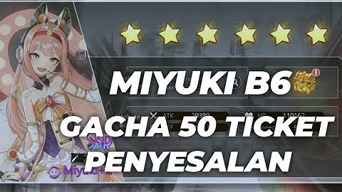 DAILY : GUIDE EVENT SNOWFLAKE, MIYUKI *6, GACHA 50 TICKET PENYESALAN || ILLUSION CONNECT INDONESIA