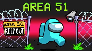 Escaping Area 51 in Among Us