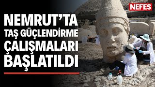 Nemrut Dağı’nda tarihi adım: Nano kireç ve nano silikat ilk kez uygulandı