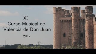 XI Curso Musical de Valencia de Don Juan 2017