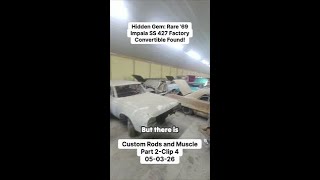One of the rarest muscle cars ever built? Check out this 1969 Impala SS 427.