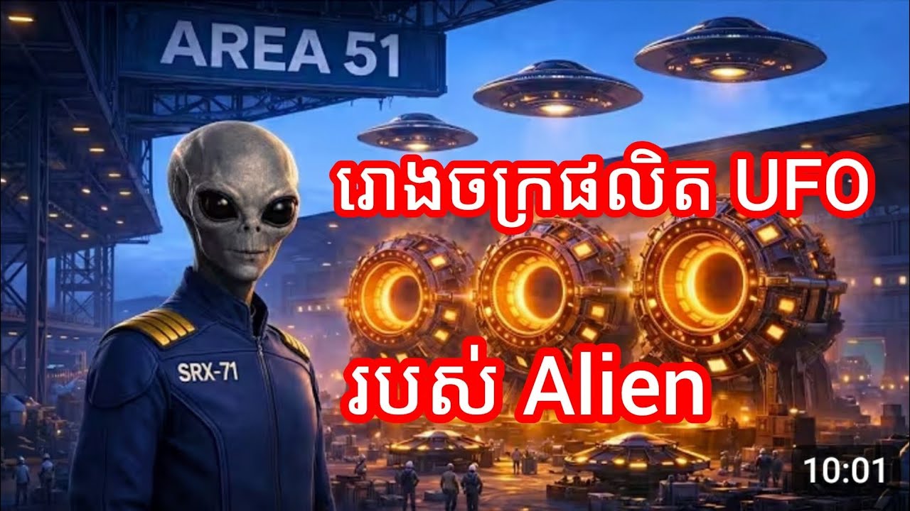 UFO រោងចក្រផលិត UFO របស់ Alien