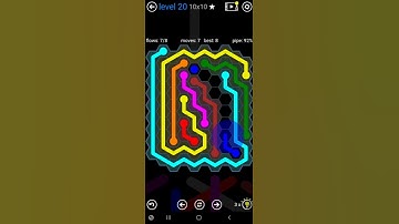How To Solve Flow Free Hexes Interval Pack Level 20 10x10 Board Walk Through Solution Walkthrough