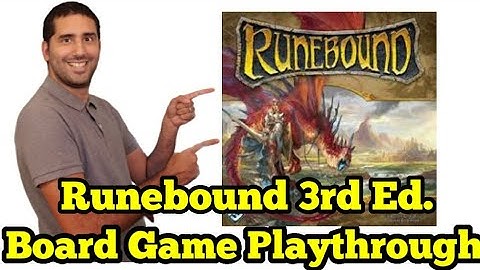 Runebound 3rd Edition: Board Game Playthrough (Solo)