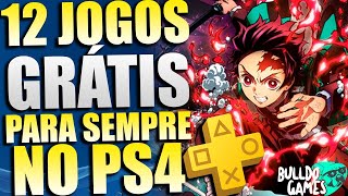 JOGO DE FUTEBOL GRÁTIS P/SEMPRE NO PS4 !! E 12 NOVOS JOGOS GRÁTIS