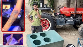 Tatto Banaya Dinosaur 🦖 Da | And music System De patti Kiti Tayar