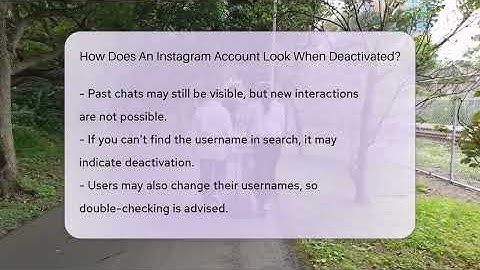 How Does An Instagram Account Look When Deactivated? - Everyday-Networking