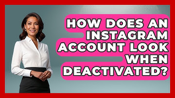 How Does An Instagram Account Look When Deactivated? - Everyday-Networking