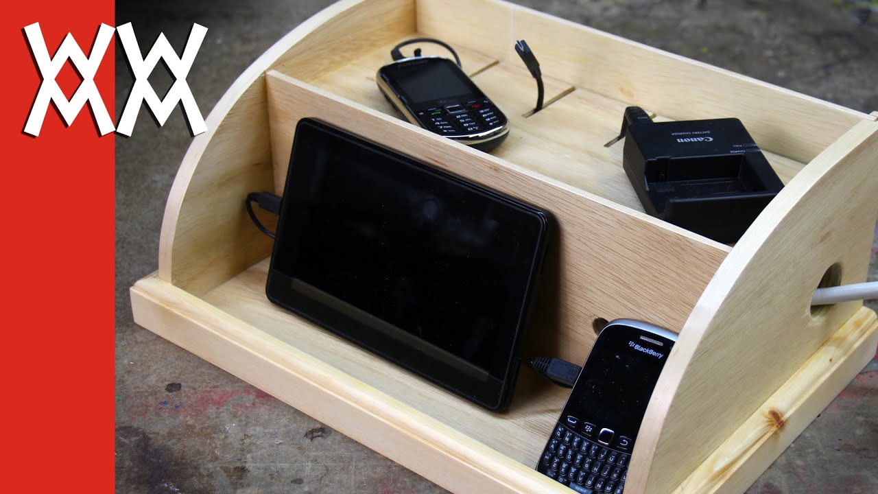 Make A Device Charging Station To Organize Your Phones And Gadgets Make A Device Charging Station To Organize Your Phones And Gadgets