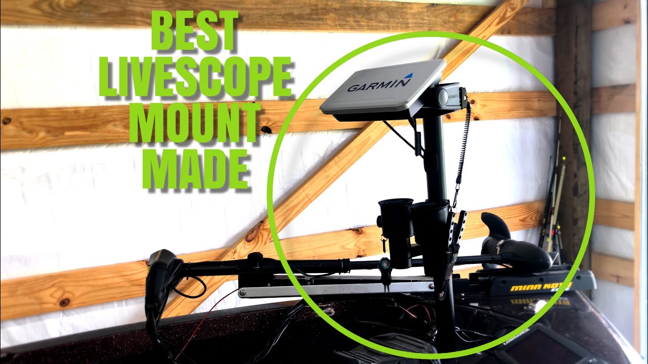 The best Garmin Livescope mount on the market! 