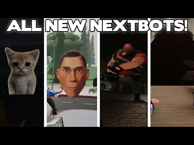 All NEW Nextbots In Evade! (El Gato, Scout, Evil Munci, Heavy) - Roblox  Evade 