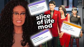 I tried The Sims 4 most REALISTIC MOD || Slice of Life MOD REACTION! I tried The Sims 4 most REALISTIC MOD || Slice of Life MOD REACTION!