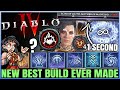 Diablo 4 - New Ultimate BILLION DAMAGE Super Speed Sorcerer Build - INSANT Uber Lilith &amp; T100 Guide!