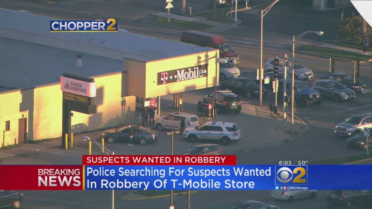 Norridge Police Hunt From T-Mobile Robbers