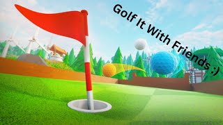 Gameplay of Golf It w/Friends