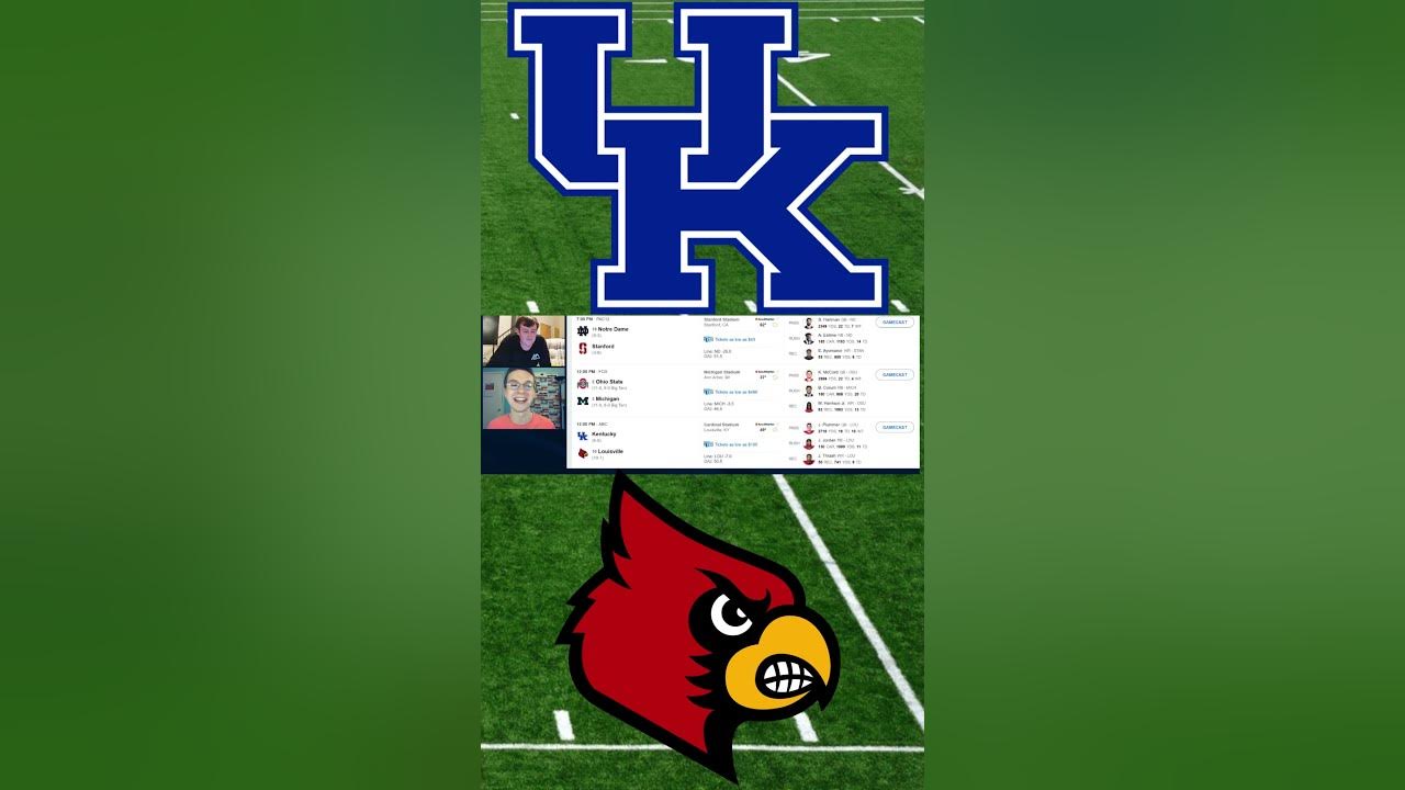 Kentucky vs Louisville Football Preview and Prediction!/Can UK upset