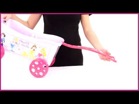 Disney princess Контейнер для игрушек на колесиках 2125