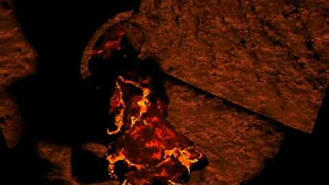 Particle Flow / Blob Mesh Lava