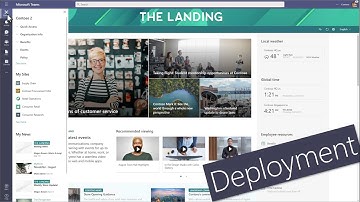 Getting started on deploying Viva Connections for Microsoft Teams desktop