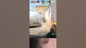 Caché comme un rat (encore) #counterstrike #counterstrike2 #csgo #gaming #games