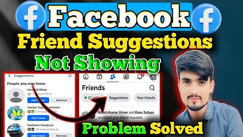 Facebook No Suggestion Found Problem solved | No New Request On Facebook |All Setting Friend Request