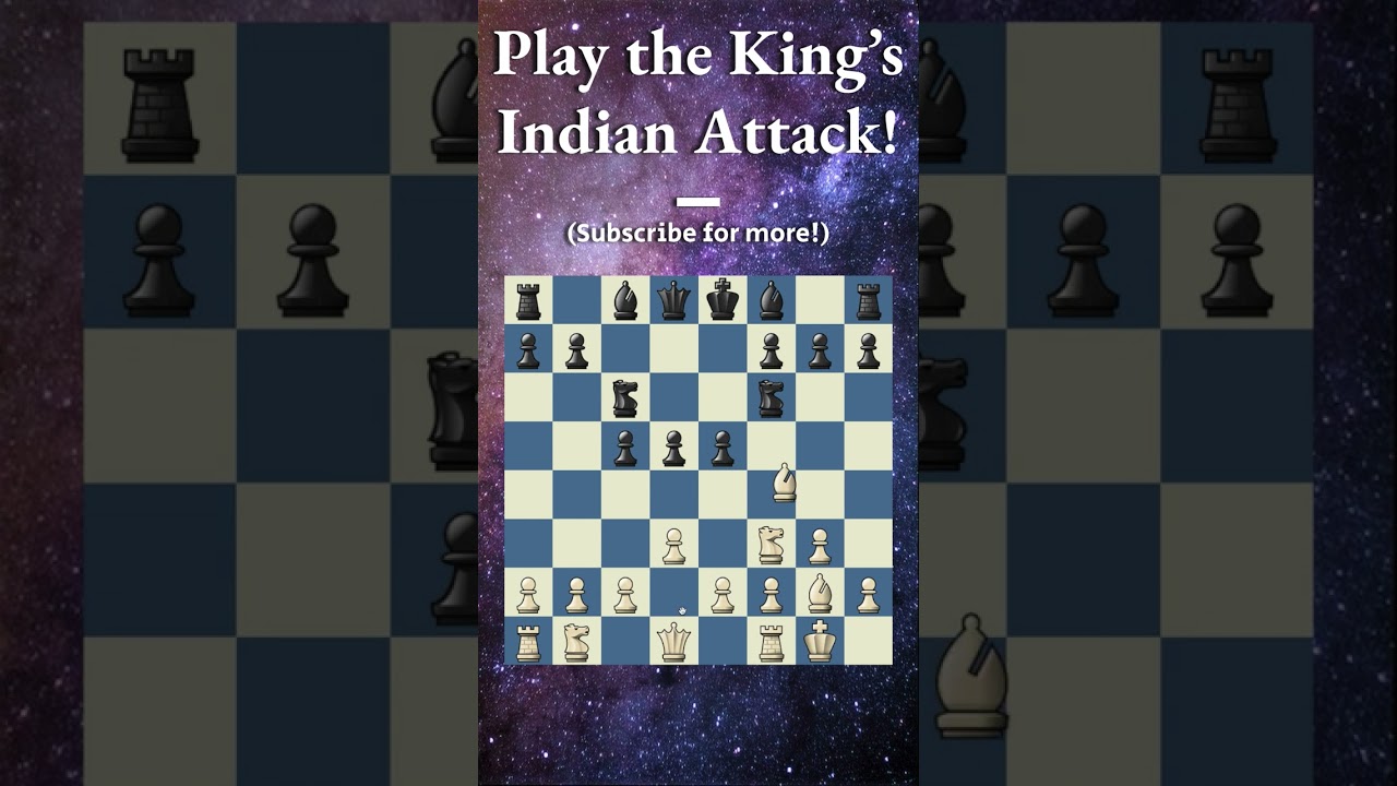 How To Play The King's Indian Attack - Aulas de Xadrez 