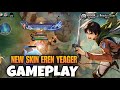 The Attack Titan Arrives! Eren Yeager Zhang Fei Skin Gameplay - Honor of Kings