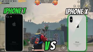 iPhone 7 pubg test 2026 | iPhone 7 vs iPhone X Which is the best for pubg