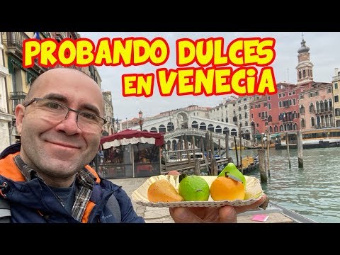 Probando DULCES TIPICOS de VENECIA 🍡