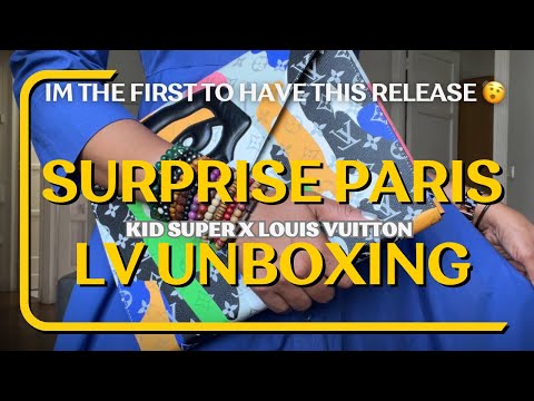 PARIS LOUIS VUITTON x KIDSUPER SUPER CHATTY LIMITED EDITION UNBOXING