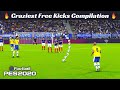 PES 2020 - Craziest Free Kicks Compilation You Will Ever Watch! #6 | HD