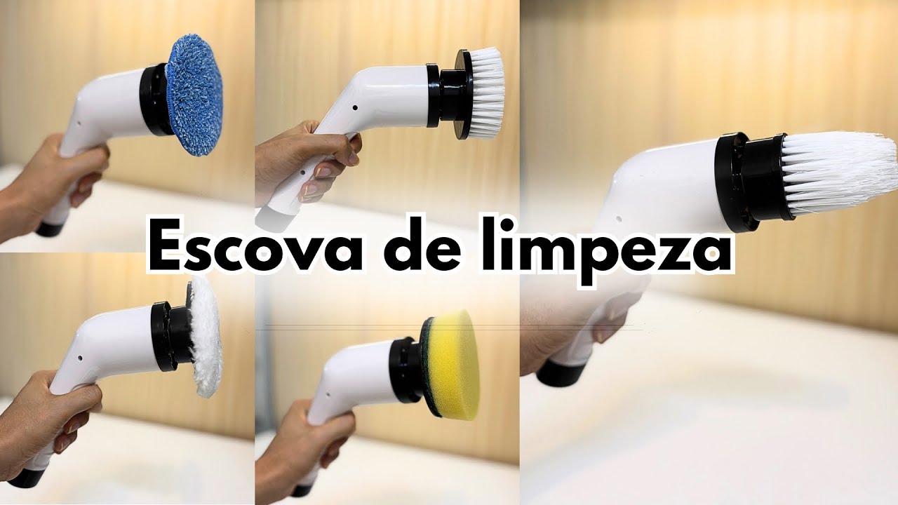 ESCOVA DE LIMPEZA 9 EM 1 - APÓS 4 MESES DE USO