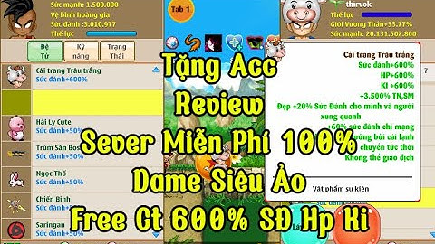Nro Lậu Mới Nhất Ngọc Rồng Thời Không Test Vĩnh Viễn Dame Ảo Free SKh Vip Cải Trang 600% SĐ HP KI