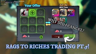 90 IQ Trading Be like - creatures of sonaria rags to riches pt5