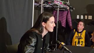 Caitlin Clark reflects on her time at Iowa.
