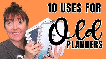 10 Ways to Use Expired Planners - How to Reuse & Repurpose Outdated Happy Planners