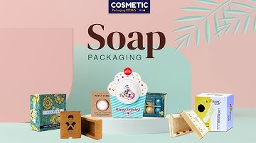 Custom Printed Soap Boxes || Soap packaging Boxes
