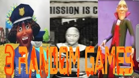 3 RANDOM GAMES PART 2