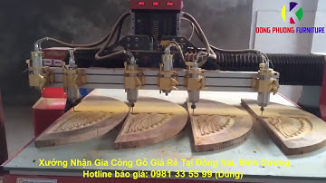 Địa Chỉ Gia Công Điêu Khắc Gỗ CNC Giá Rẻ Tại HCM