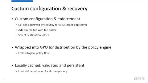Micro Focus AD Bridge 2.0 Demo: Security Structure Configuration