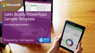 Sales Buddy PowerApps - End to end demonstration
