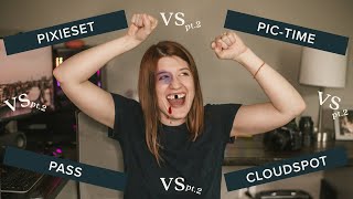 Who Will Win the Client Gallery Face Off? | Pixieset vs. Cloudspot vs. Pass vs. Pic-Time | Pt. 2