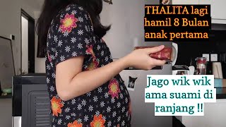 Ibu Hamil Bumil Cantik 8 Bulan Thalita