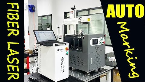 Bogong 2024 Fiber Laser automatic loading nameplate marking system