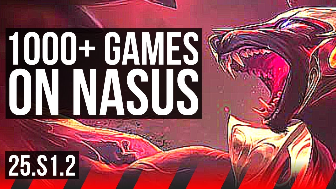 NASUS vs MORDEKAISER (TOP) | 1000+ games, 5k comeback | KR Master | 25.S1.2
