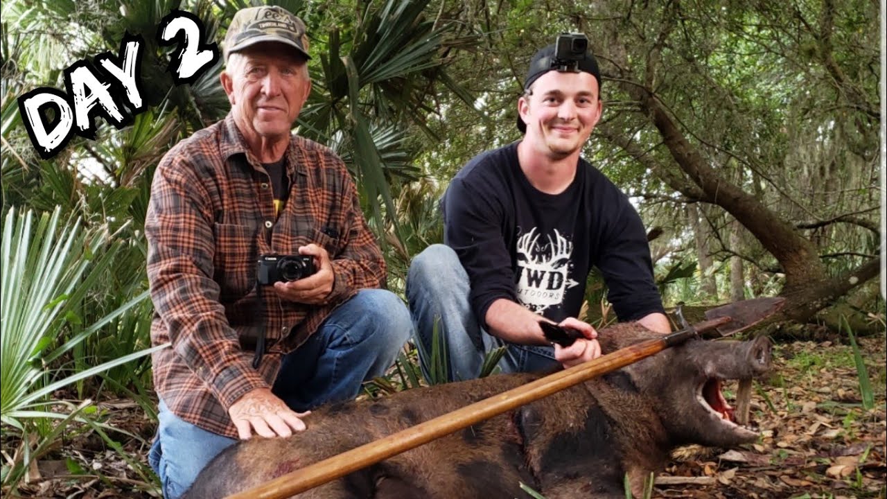 Hog Hunting 2019 FL | WILD BOAR (SPEAR KILL) - YouTube