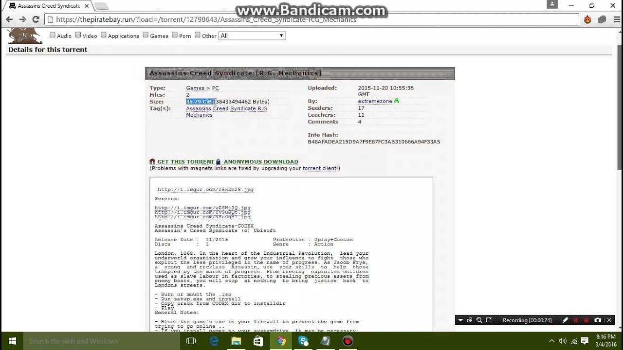 How To Download Assassin S Creed Syndicate R G Mechanics For Pc 100 Work Youtube