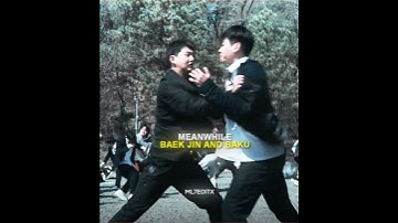 Baek Jin Vs Baku in this fight scene...🤯☠️ | Weak Hero Class 2 x Montagem Bailão Phonk Edit