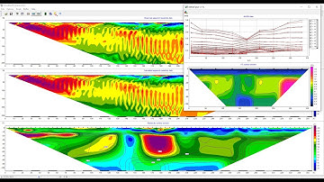 Joint inversion of ERT and MASW data