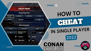 How I Cheat-Admin Commands And Fast Travel |How To Make Yourself Admin - Conan Exiles Tutorial